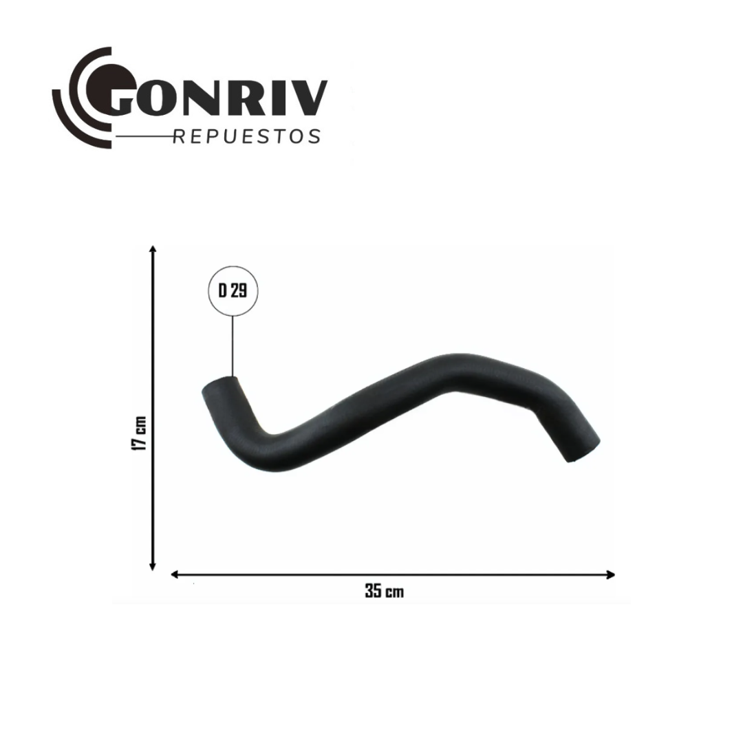 MANGUERA RADIADOR SUPERIOR RENAULT SYMBOL 1.6 2007/2023 K4M CLIO 1.6 2000/2018 KANGOO 1.6 2000/2011 - 7700847054