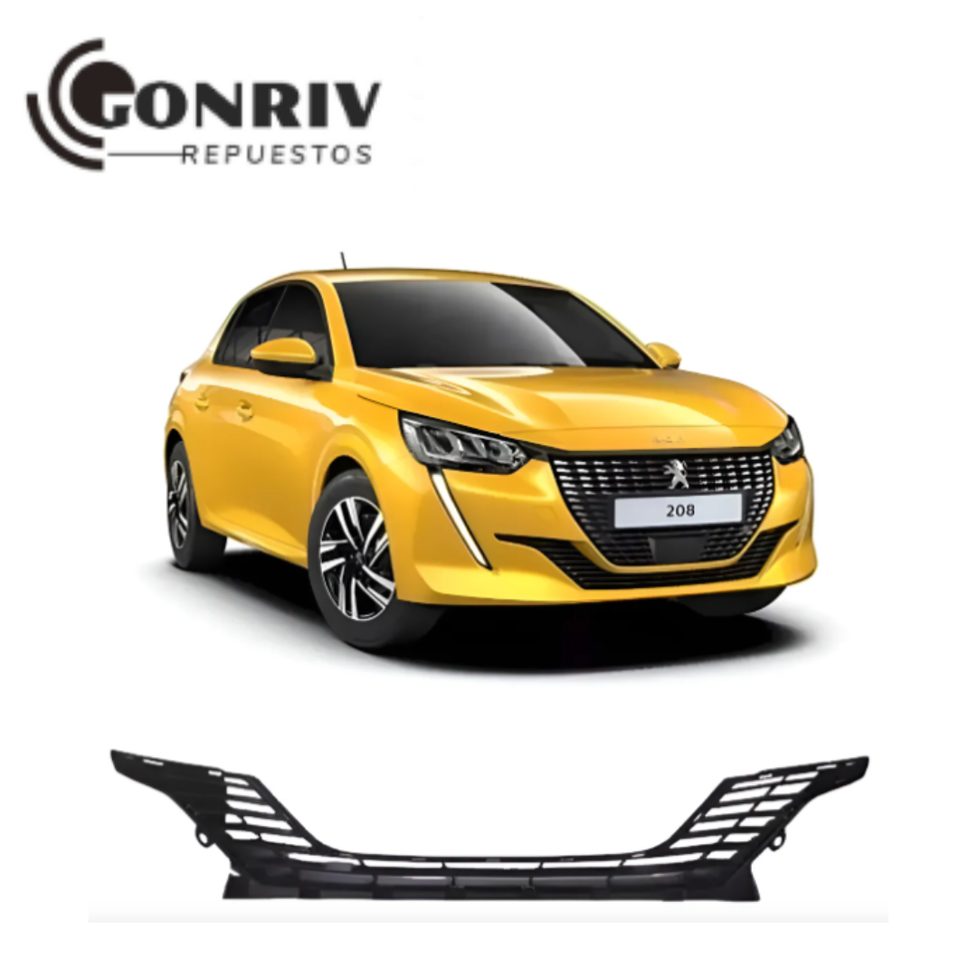 REJILLA INFERIOR PARACHOQUE DELANTERO PEUGEOT 208 2021/2024 - 98282859
