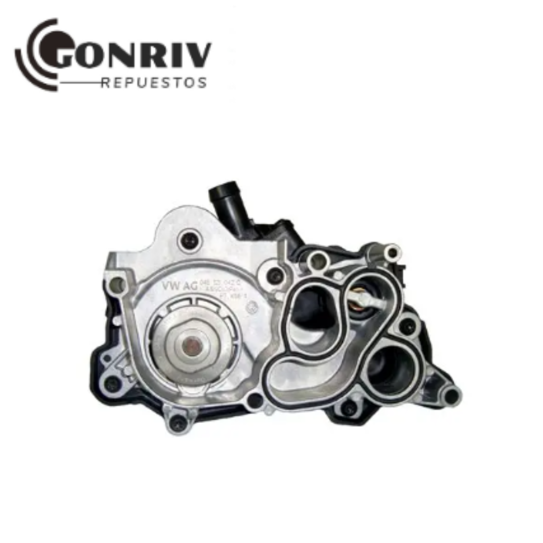 BOMBA DE AGUA COMPLETA VOLKSWAGEN GOL/SAVEIRO/GOLF 1.6 16V 2014/2020 POLO 2017/2023 VIRTUS 1.6 2018/2023 - 04c121600l 04e121600ad
