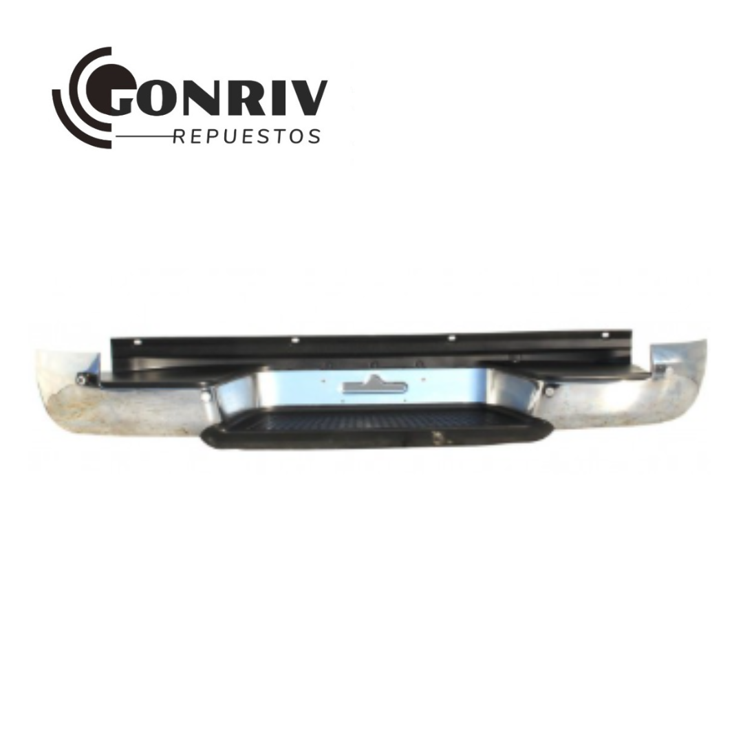 PARACHOQUES TRASERO CROMADO VOLKSWAGEN AMAROK 2.0D 2010/2025 - CON ORIFICIOS PARA SENSOR - 2H7807421 2H7807417E