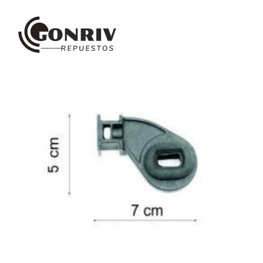 SOPORTE RADIADOR FIAT PALIO 1.3 1.6 1996/2006 SIENA 1.6 1999/2006 STRADA 1.7 1999/2006 - 46417173