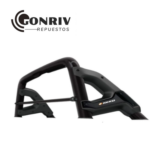 BARRA ANTIVUELVO NEGRA MODELO K3 NISSAN NP300 NEW NAVARA 2021 EN ADELANTE - ke657pr