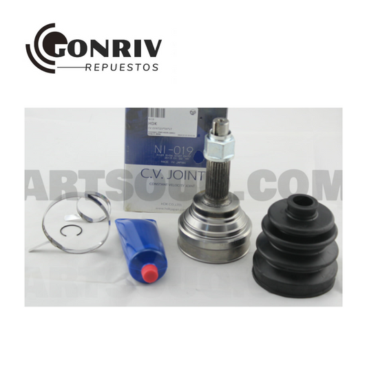 JUNTA HOMOCINETICA LADO RUEDA NISSAN PRIMERA 1.6 1990/1998 27X23 DIAMETRO DEL RETEN 56 MM CON ABS DE 44T - SEGURO INTERIOR - 39101-64e00