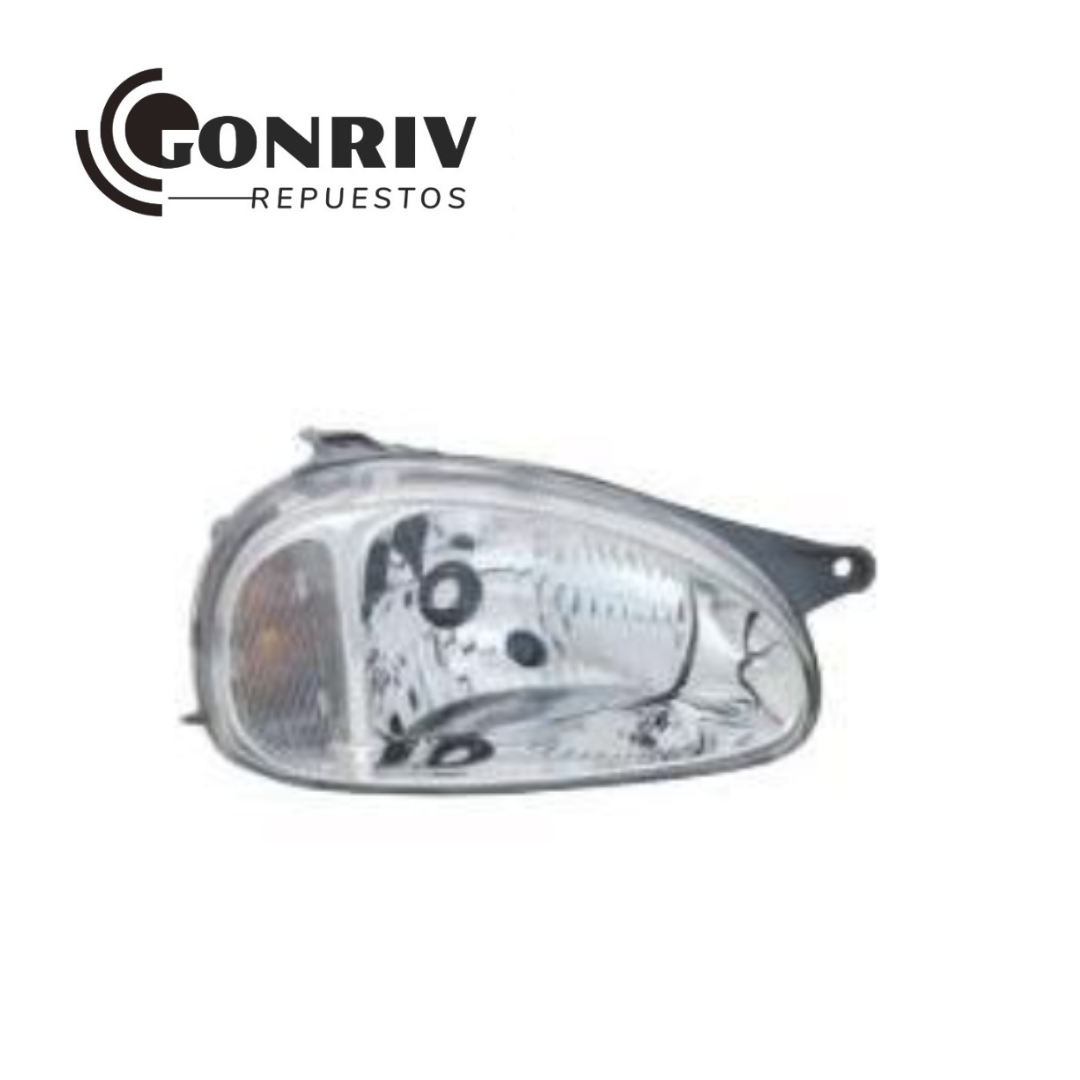 OPTICO DERECHO CHEVROLET CORSA 1999/2010 BASE GRIS - 0160380 93354057