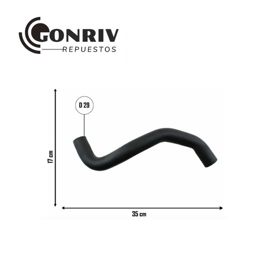 MANGUERA RADIADOR SUPERIOR RENAULT SYMBOL 1.6 2007/2023 K4M CLIO 1.6 2000/2018 KANGOO 1.6 2000/2011 - 7700847054