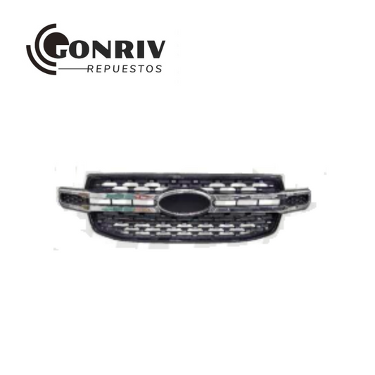 MASCARA FORD RANGER 2023 EN ADELANTE - CROMADA -