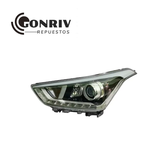 OPTICO IZQUIERDO HYUNDAI CRETA 2016/2020 CON PROYECTOR TIPO LUPA - SIN DRL - 92101-a0130