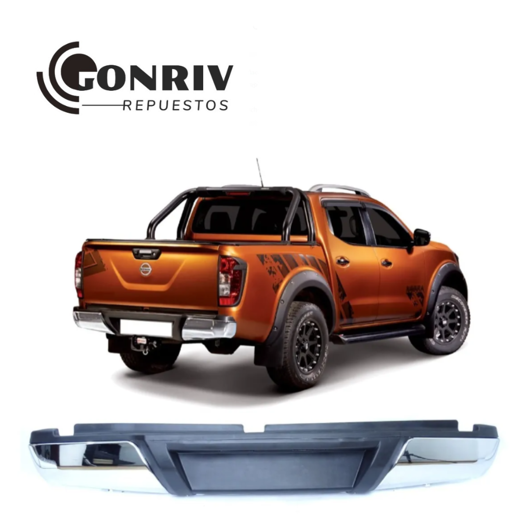 PARACHOQUES TRASERO CROMADO  NISSAN NP300 2016/2019 - MR056 85010-4JA4A