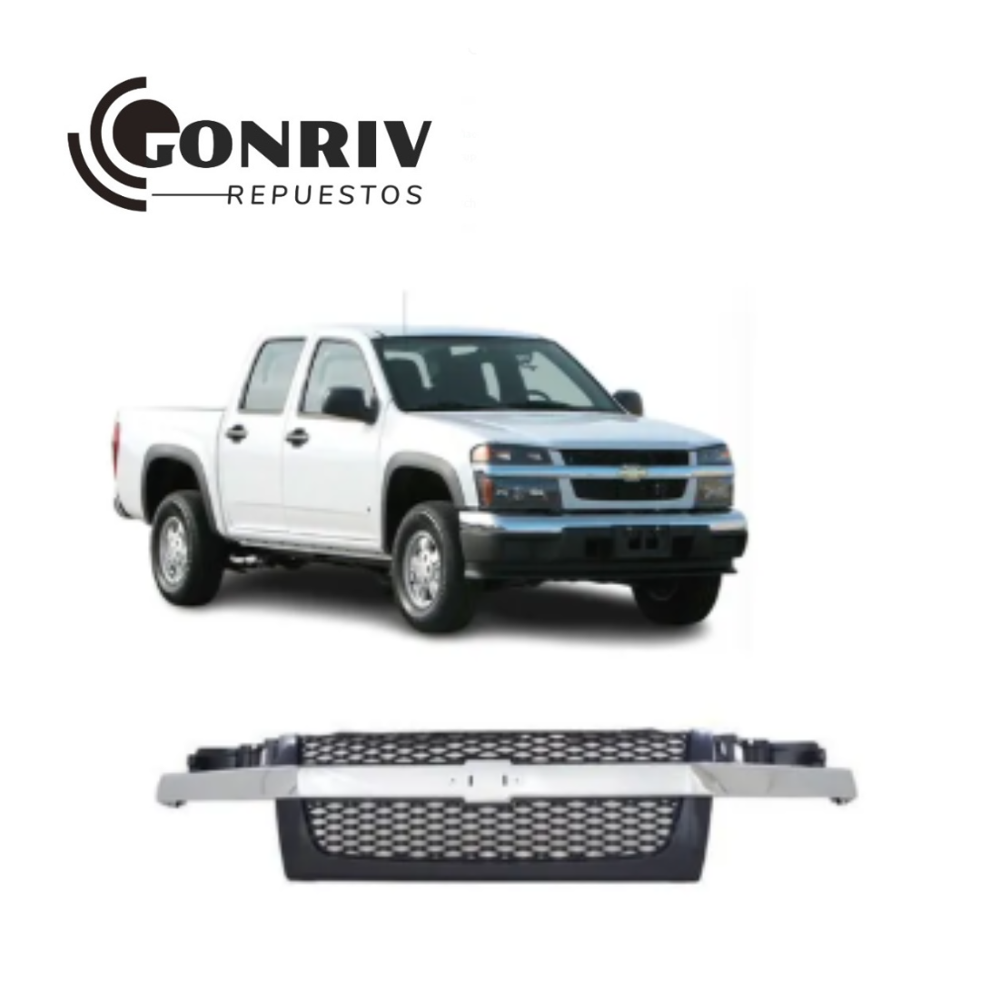 MASCARA NEGRA CON MOLDURA CROMADAS CHEVROLET COLORADO 2004/2012 - CV07145GAP