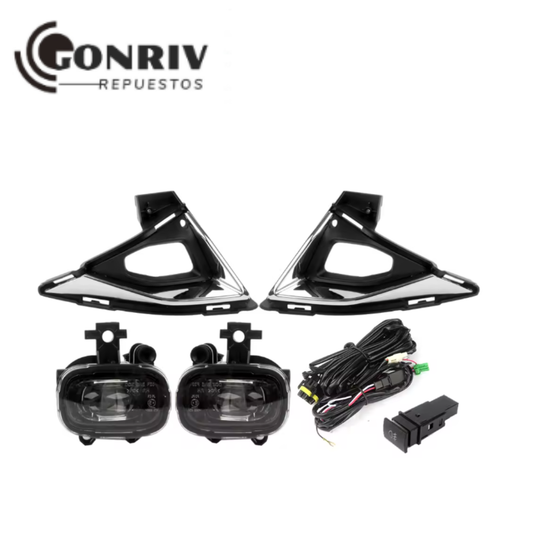 KIT NEBLINEROS NISSAN QASHQAI 2024 EN ADELANTE - LED - ns2860-led