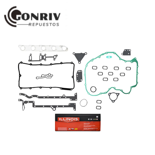 JUEGO EMPAQUETADURA MOTOR SIN CULATA FORD RANGER 3.2 2013/2023 MAZDA BT50 3.2 2013/2020 - MOTOR DTORQ -