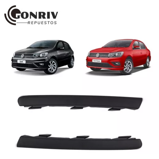 MOLDURA REJILLA PARACHOQUES DERECHA VOLKSWAGEN GOL G8 VOYAGE 2018/2021 - 5U0853666S