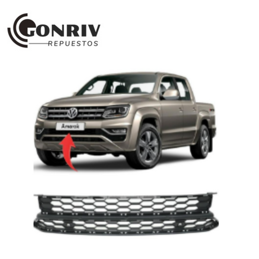 REJILLA PARACHOQUES VOLKSWAGEN AMAROK 2017/2023 - 2H6853677 9B9