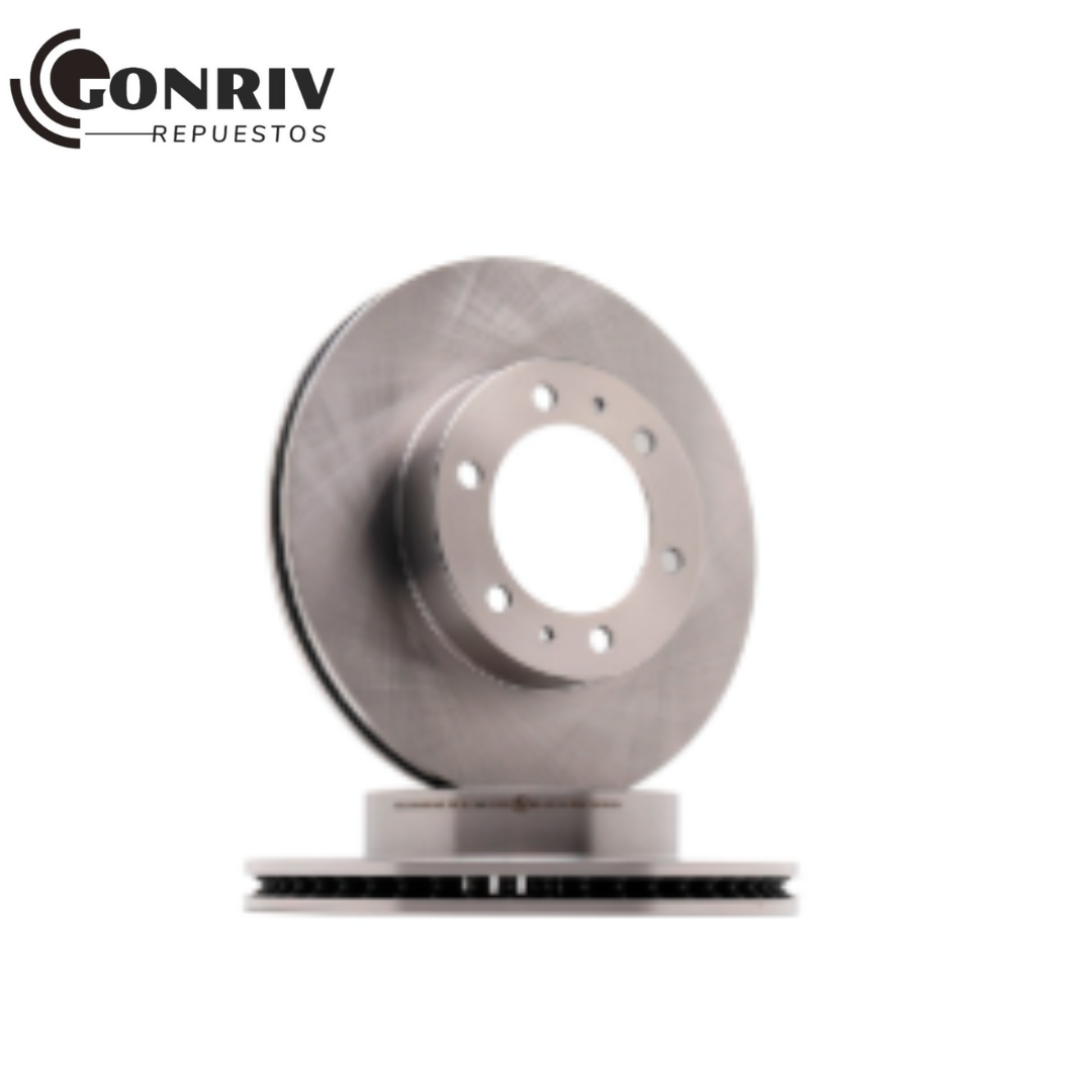 DISCO DE FRENO TOYOTA REVO 2.4/2.8 2016/2024 FJ CRUISER 4.0 FORTUNER/HILUX 3.0 2011/2015 RUNNER 2003/2010  JAC T6 Y T8 2.0 2017/2024 FOTON TERRACOTA 2.8D 2013/2016- 319 MM - 43512-35320