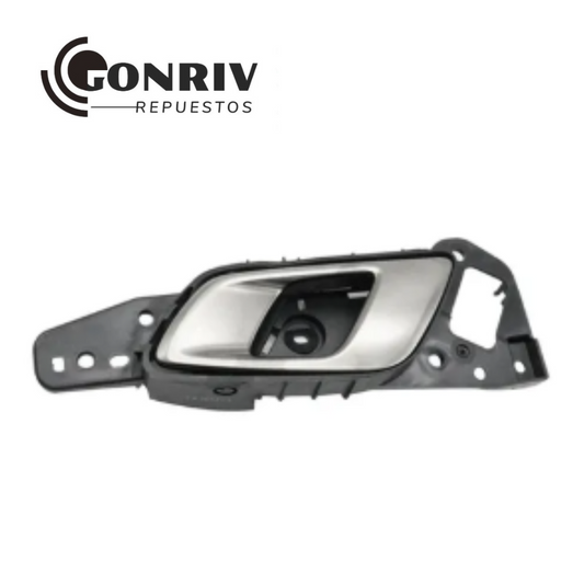 MANILLA INTERIOR DELANTERA IZQUIERDA PLATEADA MAZDA BT50 2013/2023 FORD RANGER 2013/2023 -