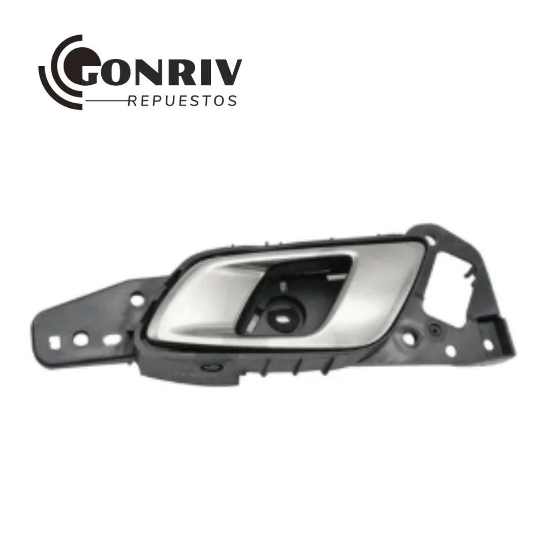 MANILLA INTERIOR DELANTERA DERECHA PLATEADA MAZDA BT50 2013/2023 FORD RANGER 2013/2023 -