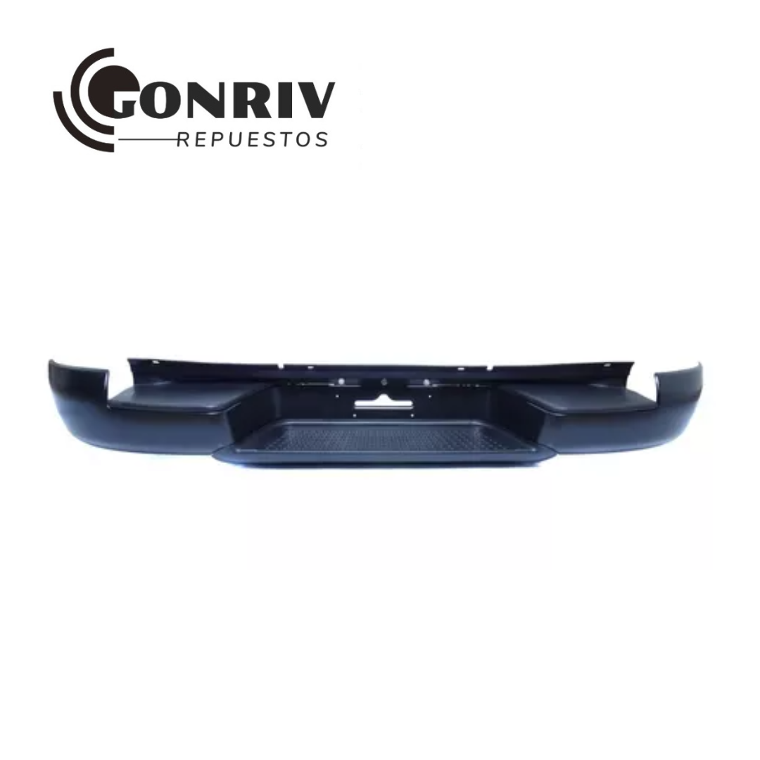 PARACHOQUES TRASERO NEGRO VOLKSWAGEN AMAROK 2010/2025 - SIN ORIFICIOS PARA SENSORES - 2H7807421-PQ